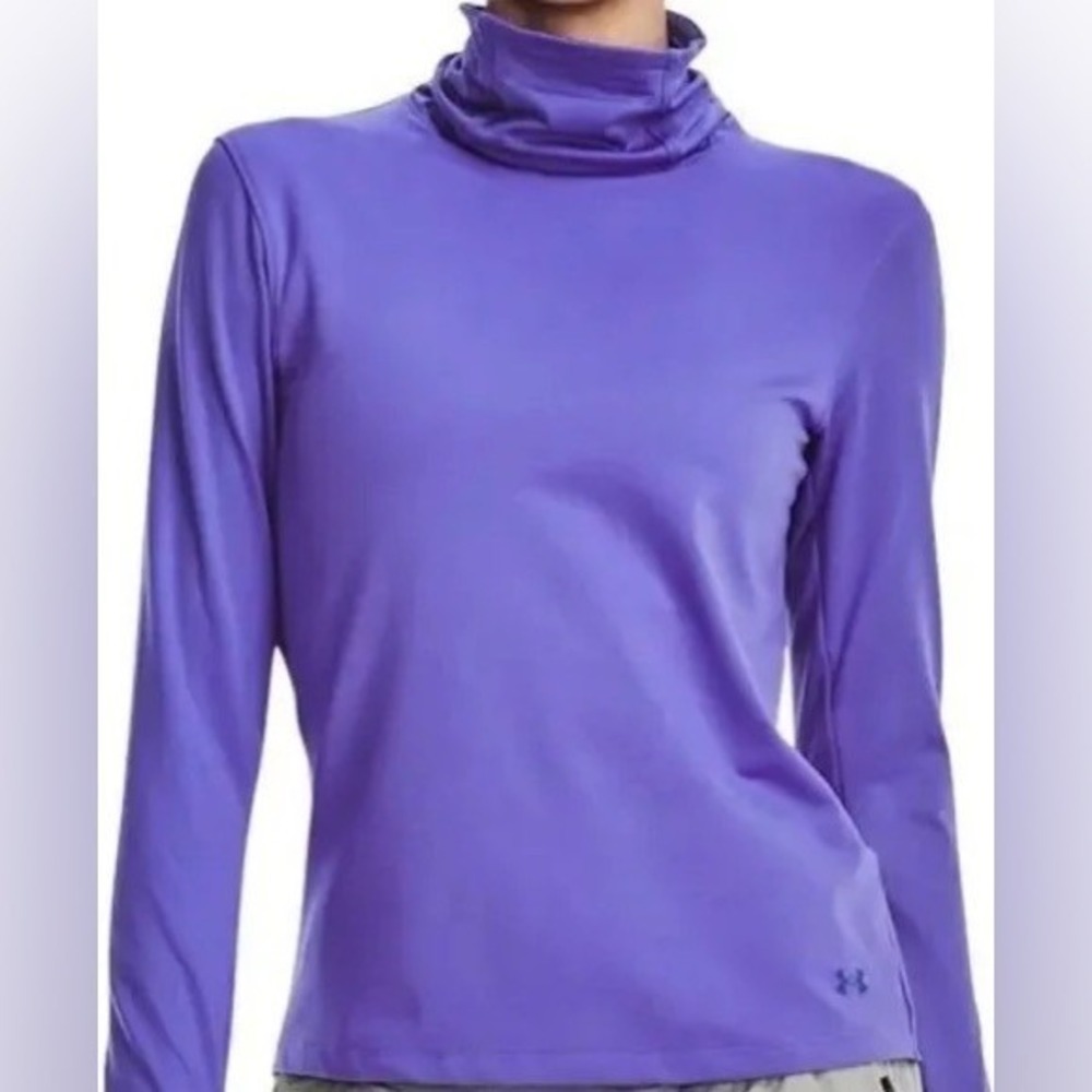 Under Armour Womens XS Infrared Funnel Neck UPF Top‎ NWT